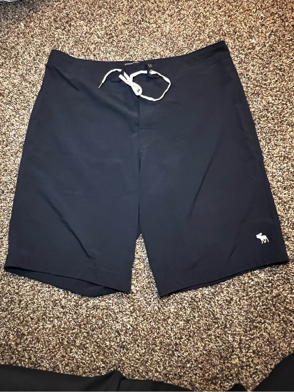 Abercrombie & Fitch Navy Blue Men’s Swim Board Shorts